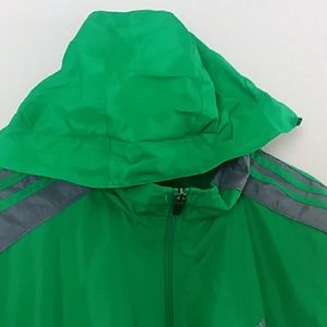 Men's Adidas rain / windbreaker jacket